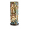 Lampe style Tiffany tube, décor Grapes de raisins