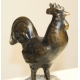 Coq en bronze, signé REUSSNER