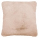 Coussin en fausse fourrure - Beige