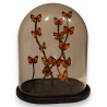 Globe de papillons oranges