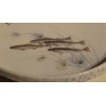 Coupe \"Au homard\" en porcelaine de Copenhague