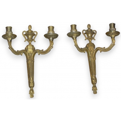  Paire d'appliques Louis XVI. sur  Moinat SA  - Antiquités décoration