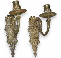 Pair of Louis XIV sconces