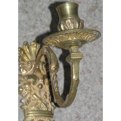 Pair of Louis XIV wall lights. By Moinat SA – Antiques and home décor