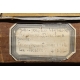 Tableau "La Moisson", monogrammé JV.