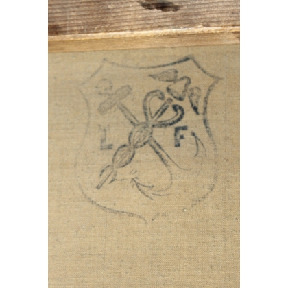 绘画 | 画作《丰收》，署有“JV. Moinat SA”字样  - 古董与装饰艺术