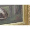 Paintings | Painting: ‘Boy Shepherd, Dog’ by Moinat SA  – Antiques and Decor