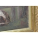 Tableau "Enfant berger, chien"