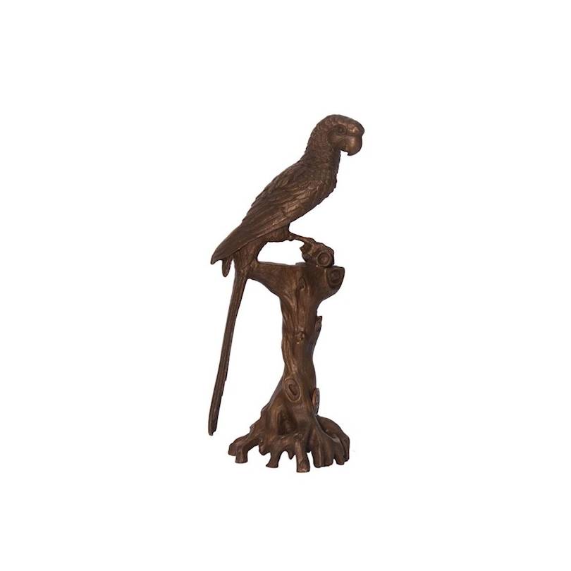 Bronze Macaw sur une branche