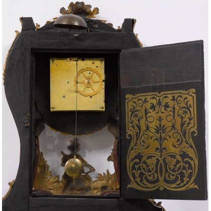 Louis XV Boulle clock, signed ‘BUNON’ in Paris