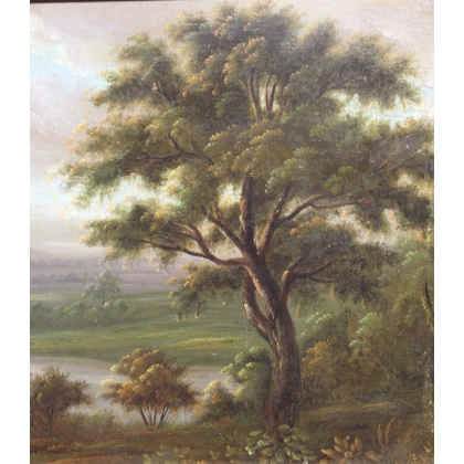 Tableau \"Paysage Flamand\"