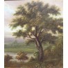 Tableau \"Paysage Flamand\"