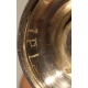 Timbale tulipe en argent décor gravé de coquilles