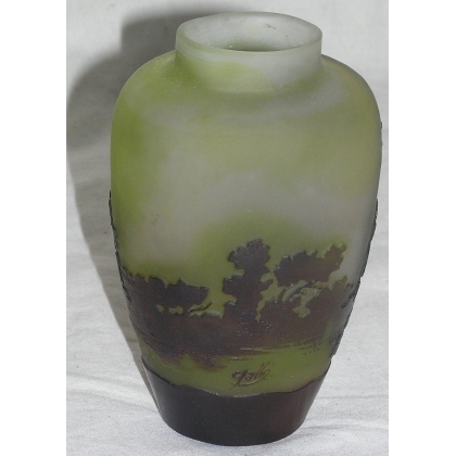  Vase ovale de GALLE. sur  Moinat SA  - Antiquités décoration