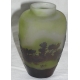 Oval Vase "Landscape", GALLE