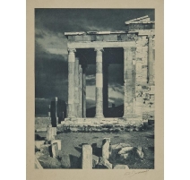 Photographie "Temple en Grèce" signée BOISSONNAS