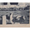 Photograph entitled ‘Temple in Greece’, signed by BOISSONNAS