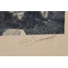 Photograph entitled ‘Temple in Greece’, signed by BOISSONNAS