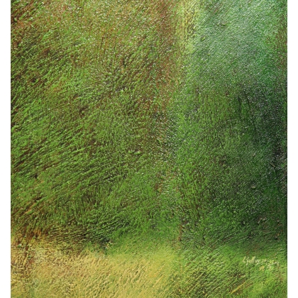 Tableau \"Tryptique\" signé L. GALLAY 96