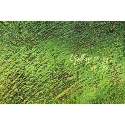 Tableau \"Tryptique\" signé L. GALLAY 96