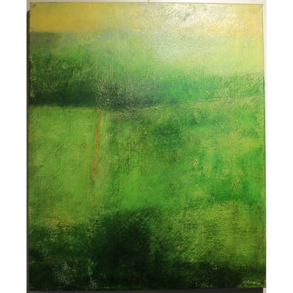 Tableau \"Tryptique\" signé L. GALLAY 96