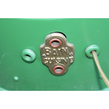Bombonne "Aerogaz" montée en lampe