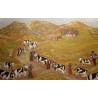 Poya \"Sur l\'alpage\" signée M KUNZI 83