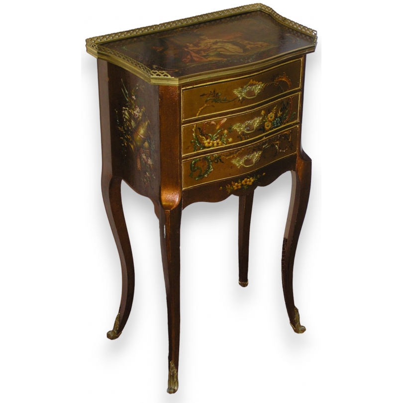 Napoleon III bedside table.