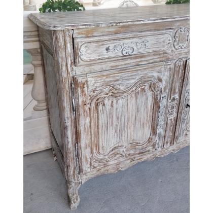  Crédence Louis XV avec 2 portes et 2 tiroirs. sur  Moinat SA  - Antiquités décoration