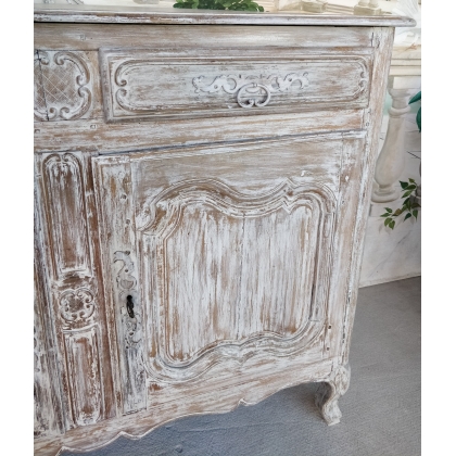  Crédence Louis XV avec 2 portes et 2 tiroirs. sur  Moinat SA  - Antiquités décoration