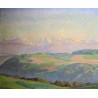 Tableau \"Eiger, Mönch & Jungfrau\" signé BANDI