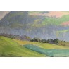 Tableau \"Eiger, Mönch & Jungfrau\" signé BANDI