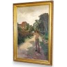 Paintings | Painting: ‘Neuchâtel, Thièle’. Moinat SA  – Antiques and home décor