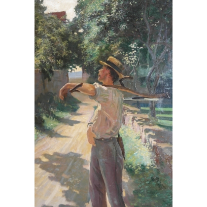 Paintings | Painting: ‘Neuchâtel, Thièle’. Moinat SA  – Antiques and home décor