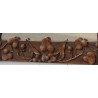 Miroir sculpté Art Nouveau "Roseaux"