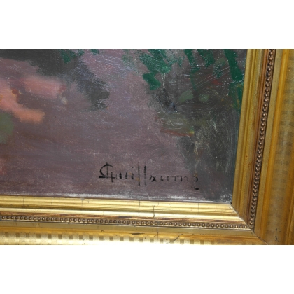 Paintings | Painting: ‘Neuchâtel, Thièle’. Moinat SA  – Antiques and home décor
