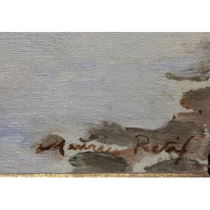 Tableau \"Bateau\" signé Maurice RÉTIF
