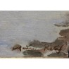 Tableau \"Bateau\" signé Maurice RÉTIF
