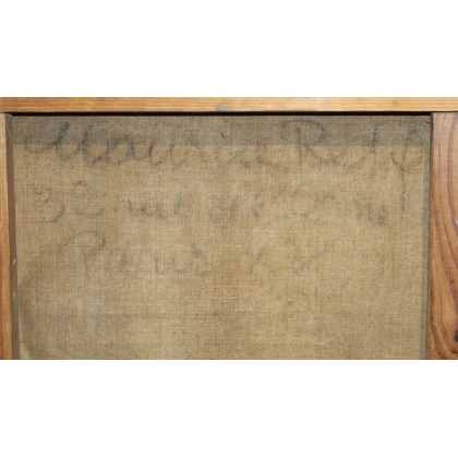Tableau \"Bateau\" signé Maurice RÉTIF