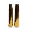 Pair of shell-shaped vases
