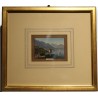 Watercolour engraving ‘Chillon’