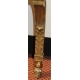 Console style Louis XVI demi-lune dessus marbre