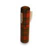 Stuart tartan wooden needle case