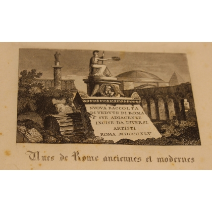 Livre "Vues de Rome" 1845