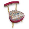 Chaise fumeuse Napoléon III en bois
