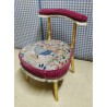 Chaise fumeuse Napoléon III en bois