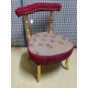 Chaise fumeuse Napoléon III en bois