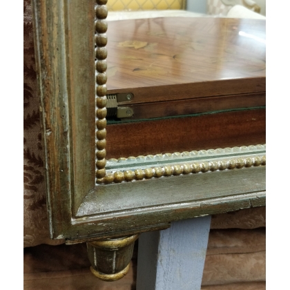  Miroir style Louis XVI en bois sculpté sur  Moinat SA  - Antiquités décoration