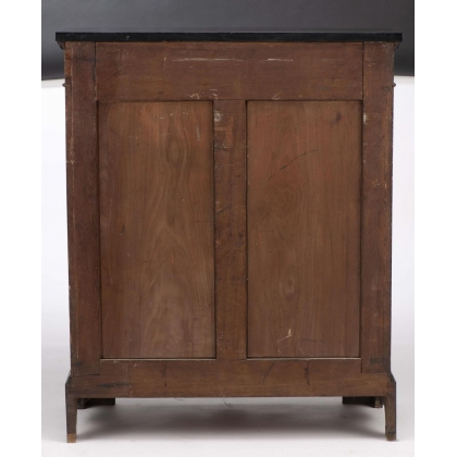 Vitrine Napoléon III en bois noirci