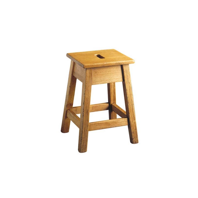 Tabouret en chêne